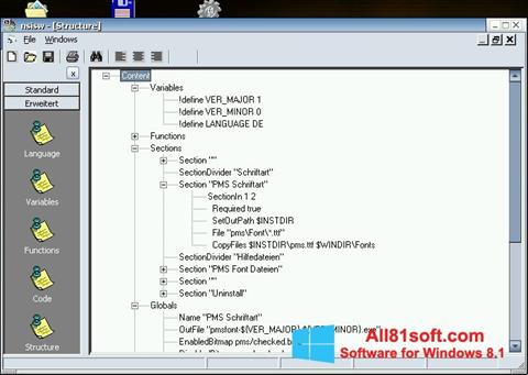 Captură de ecran NSIS pentru Windows 8.1