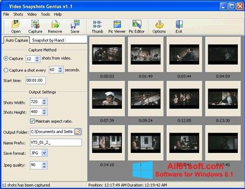 Captură de ecran SnapShot pentru Windows 8.1