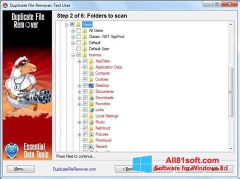 Captură de ecran Duplicate File Remover pentru Windows 8.1