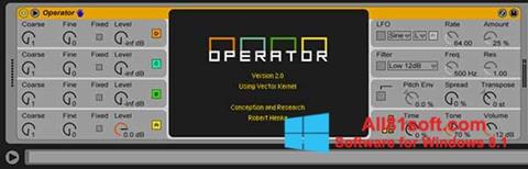 Captură de ecran OperaTor pentru Windows 8.1