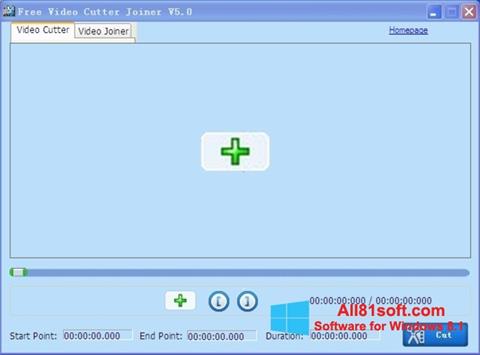 Captură de ecran Free Video Cutter pentru Windows 8.1