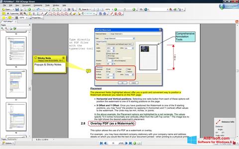 Captură de ecran PDF-XChange Editor pentru Windows 8.1