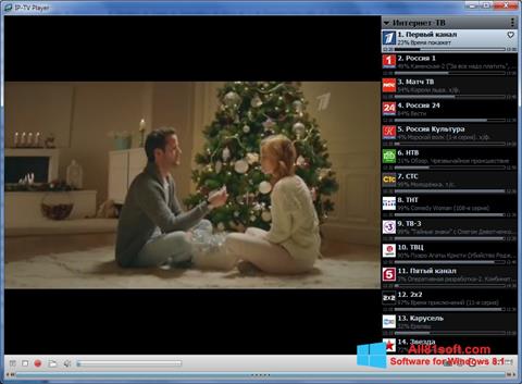 Captură de ecran IP-TV Player pentru Windows 8.1