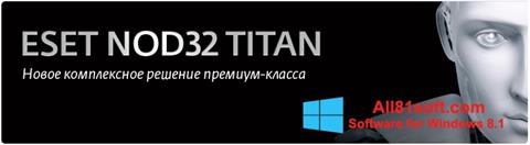 Captură de ecran ESET NOD32 Titan pentru Windows 8.1