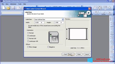 Captură de ecran BarTender pentru Windows 8.1