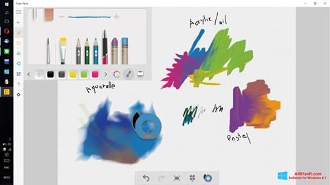 Captură de ecran Fresh Paint pentru Windows 8.1
