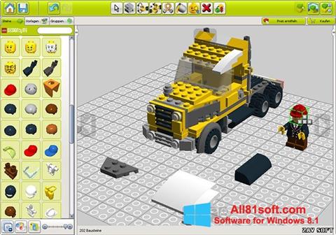 Captură de ecran LEGO Digital Designer pentru Windows 8.1