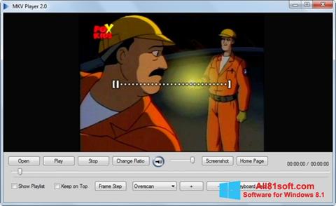 Captură de ecran MKV Player pentru Windows 8.1