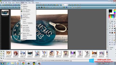 Captură de ecran PhotoFiltre Studio X pentru Windows 8.1
