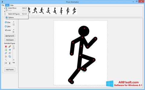 Captură de ecran Pivot Animator pentru Windows 8.1
