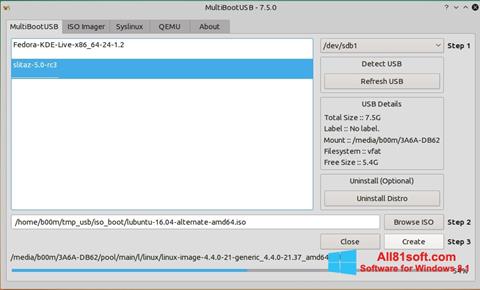 Captură de ecran MultiBoot USB pentru Windows 8.1