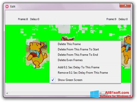 Captură de ecran GifCam pentru Windows 8.1